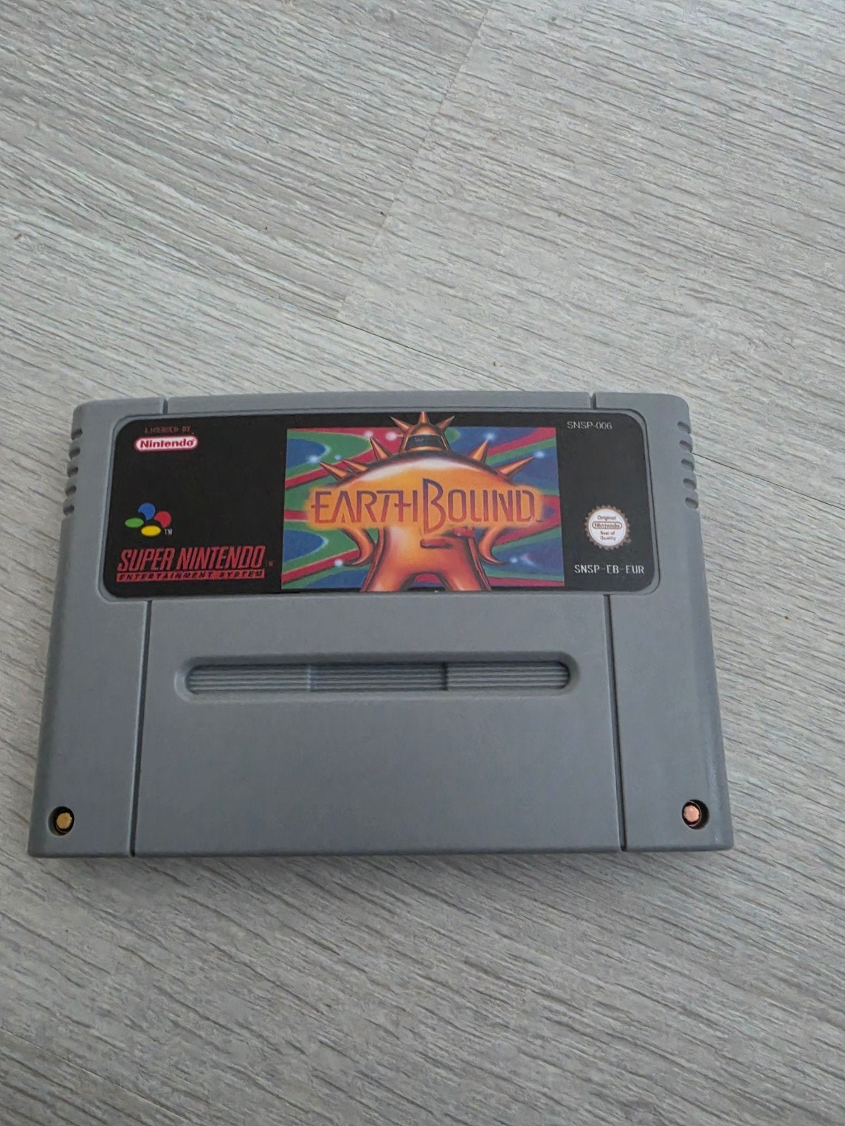 EarthBound, SNES, Super Nintendo, Game Cartridge, Spelcomputers en Games, Ophalen, Gebruikt, 1 speler, Role Playing Game (Rpg)