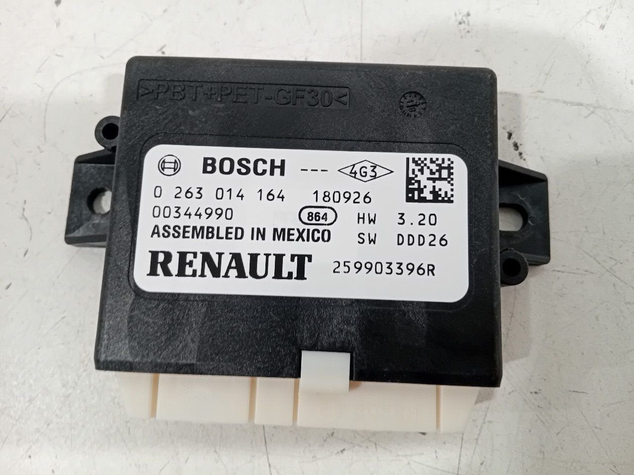 Computer park distance control Renault Scénic, Onderdelen@venauto.nl, Van der Ven Autorecycling B.V., Gebruikt, Ettenseweg 76, 4706 PB Roosendaal, The Netherlands