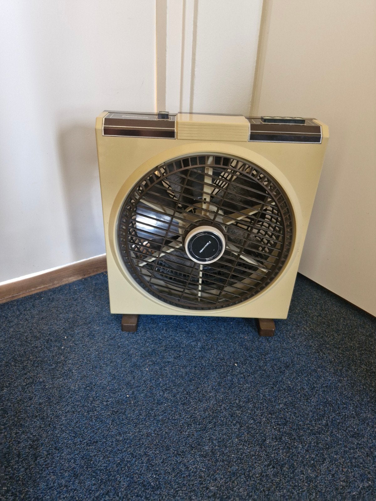 Vintage Panasonic Boxventilator - Krachtige Koeling, Witgoed en Apparatuur, Ventilatoren, Gebruikt, Overige, Ophalen of Verzenden