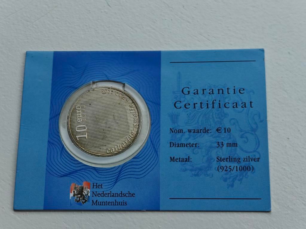 Nederland 10 Euro 2004 Geboortemunt Nederlands Muntenhuis, Postzegels en Munten, Munten | Nederland, Koningin Beatrix, Euro's