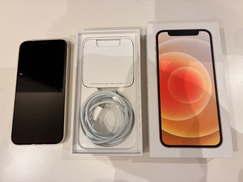 iPhone 12 mini (wit) in keurige staat, Ophalen, IPhone 12 Mini, Wit, Zonder simlock