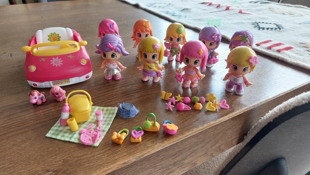 Pinyphons met auto, Ophalen of Verzenden, Gebruikt