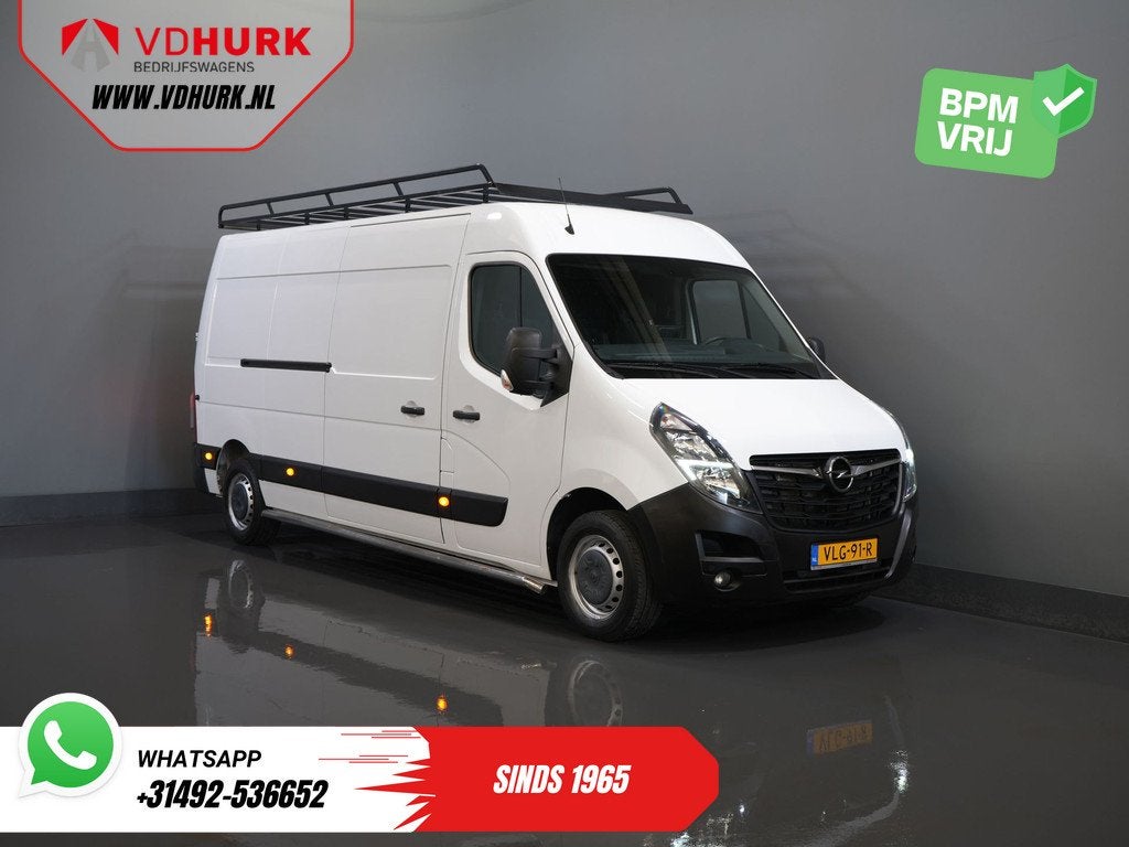 Opel Movano 2.3 Turbo 136PK L3H2 Camera/ Climate/ Cruise/ PD, Voorwielaandrijving, Gebruikt, Euro 6, 4 cilinders