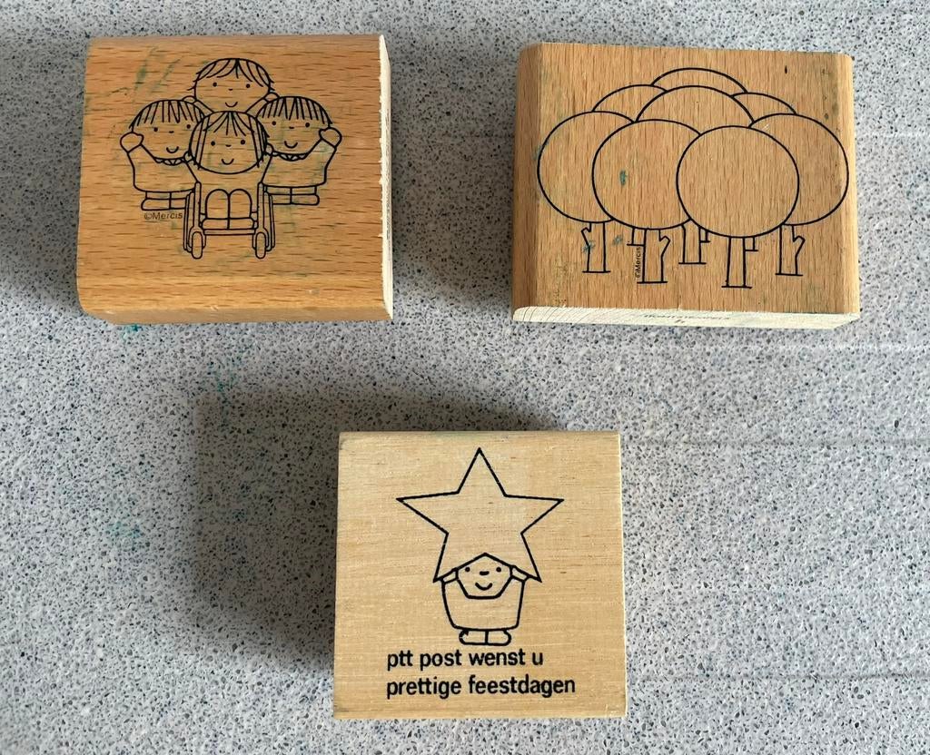 Dick Bruna vintage oude houten stempels, Ophalen of Verzenden, Zo goed als nieuw, Houten stempel