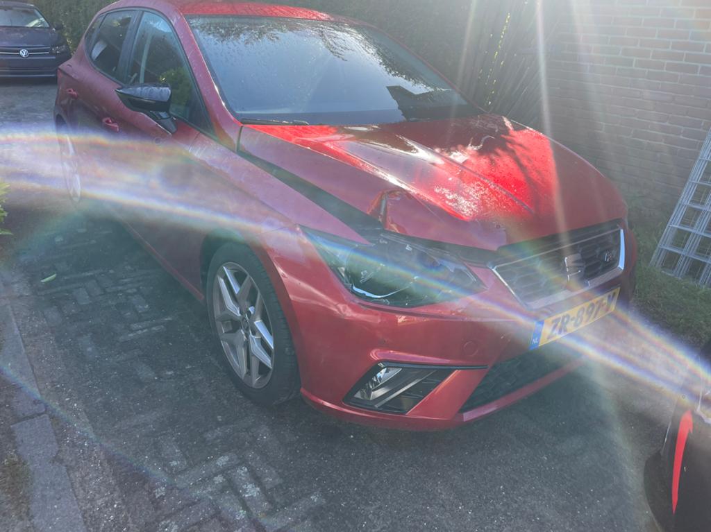 Seat ibiza FR 1.0 tsi bj 2019 lichte rijdbare schadr, Auto diversen, Schadeauto's, Ophalen