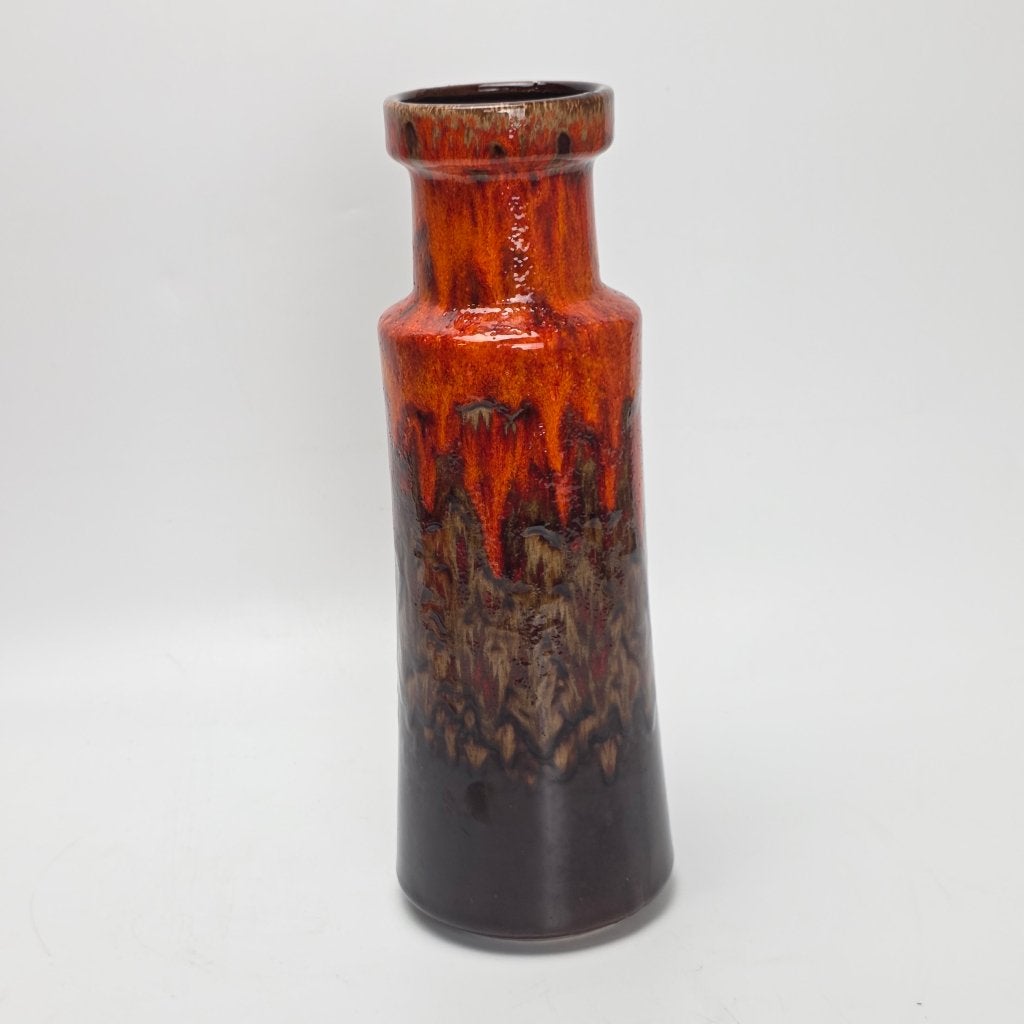 Vintage West-Duitse Fat Lava vaas. Scheurich 205-32, Ophalen of Verzenden
