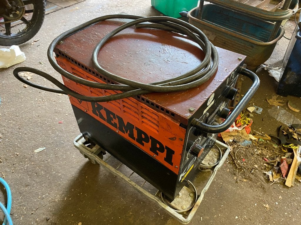 lasapparaat kemppi, Ophalen, Gebruikt, 150 tot 250 ampère, Elektroden