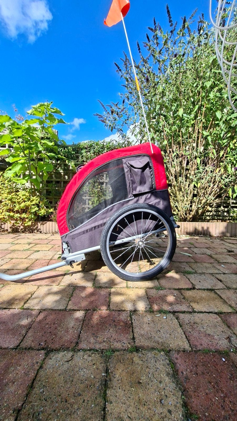 hondenfietskar Trixie, Dieren en Toebehoren, Ophalen, Gebruikt, Hondenfietskar