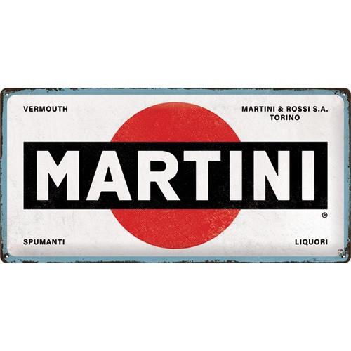 Martini Vermouth logo relief reclamebord van metaal wandbord, Verzamelen, Merken en Reclamevoorwerpen, Reclamebord, Info@deconoord.nl