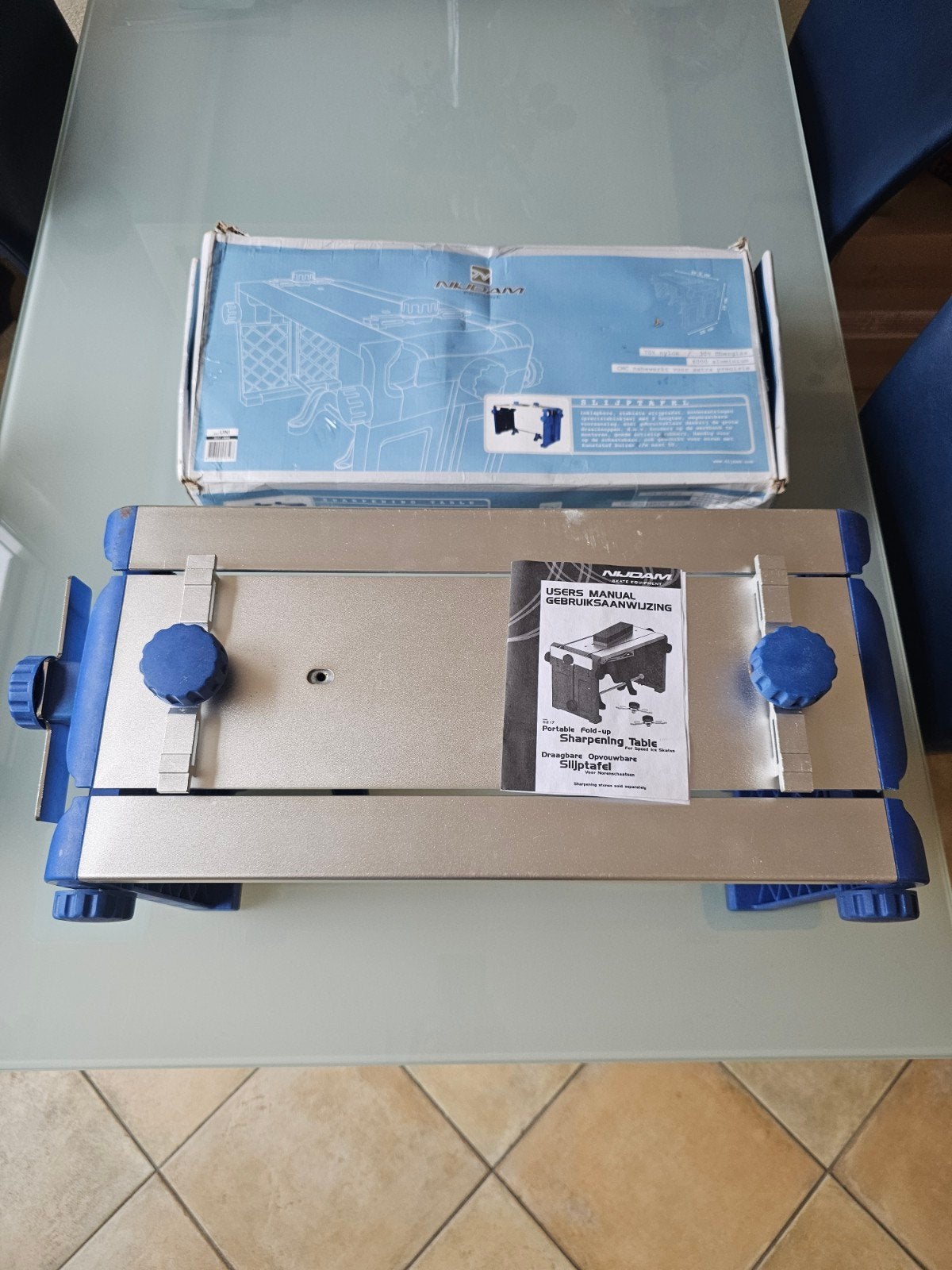 Nijdam Slijptafel voor Noren, Sport en Fitness, Ophalen of Verzenden, Gebruikt, Noren, Nijdam