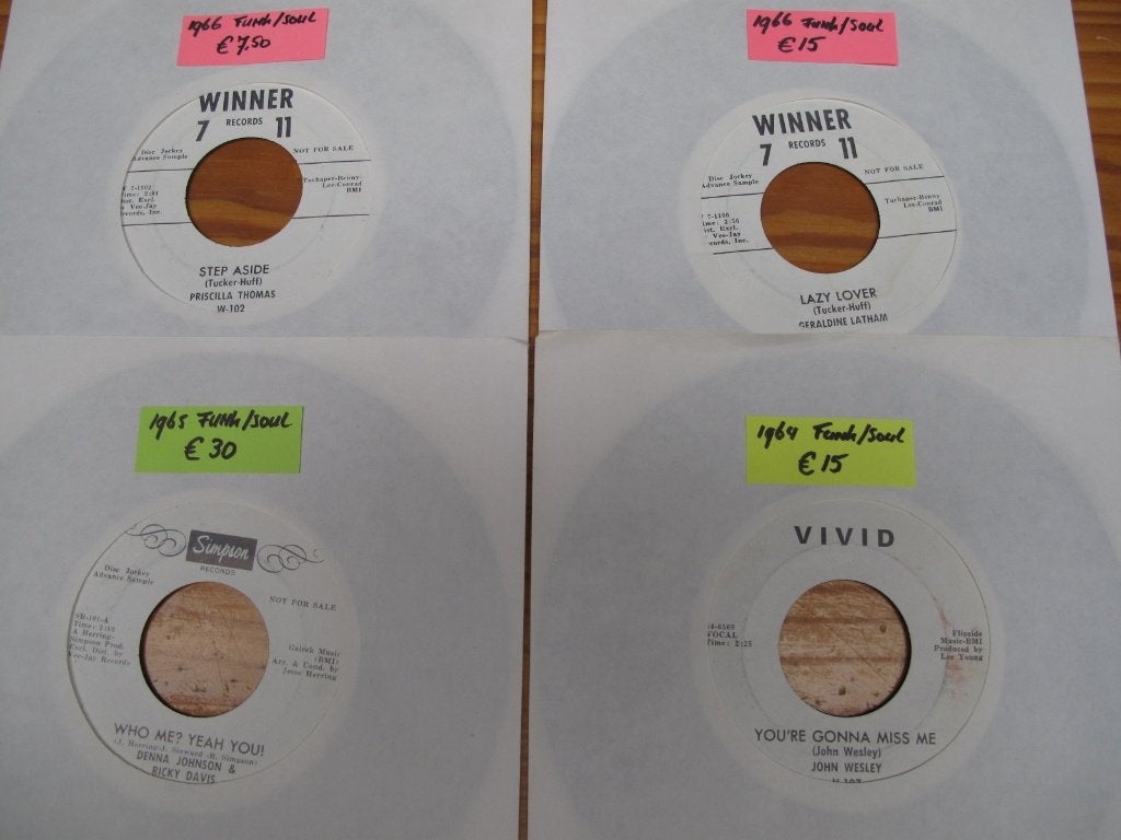 60's soul & funk singles., Ophalen of Verzenden, Gebruikt, Pop