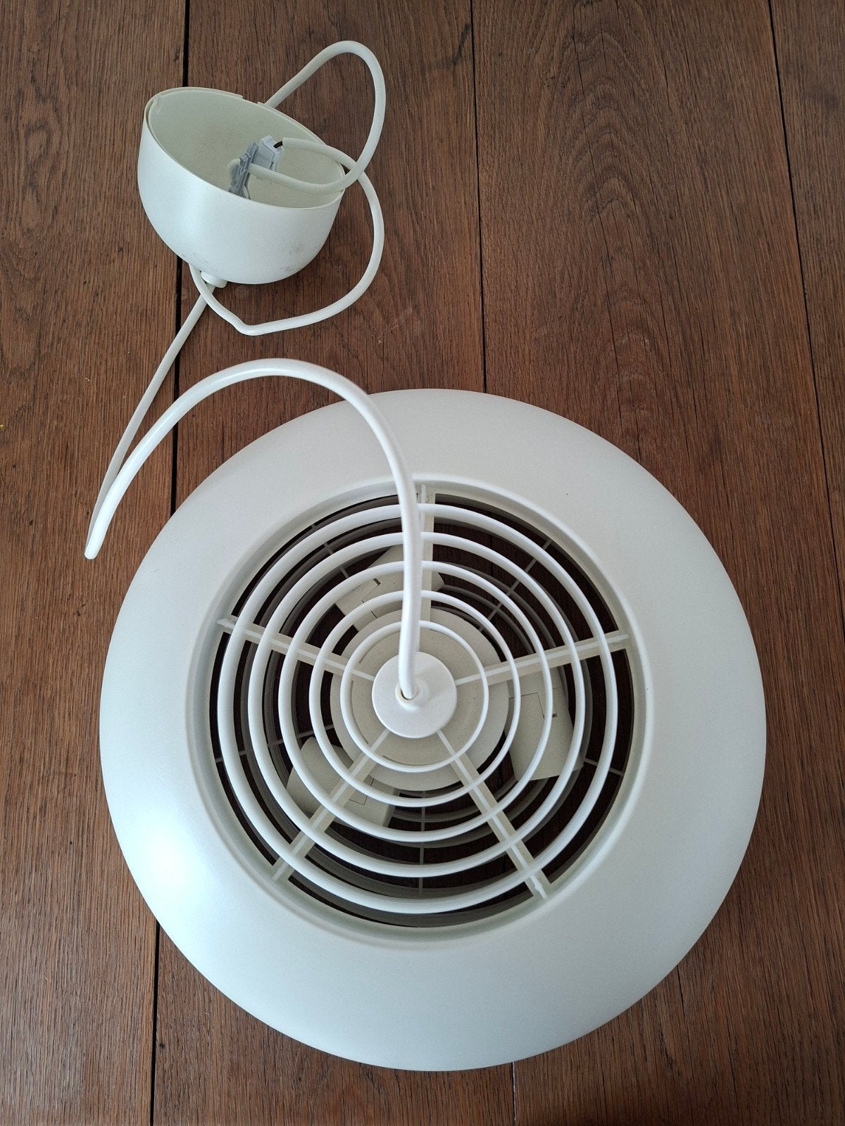 IKEA Nymåne Plafondlamp/hanglamp - Wit, Zo goed als nieuw, Huis en Inrichting, Lampen | Hanglampen, Overige fittingen, Ophalen of Verzenden