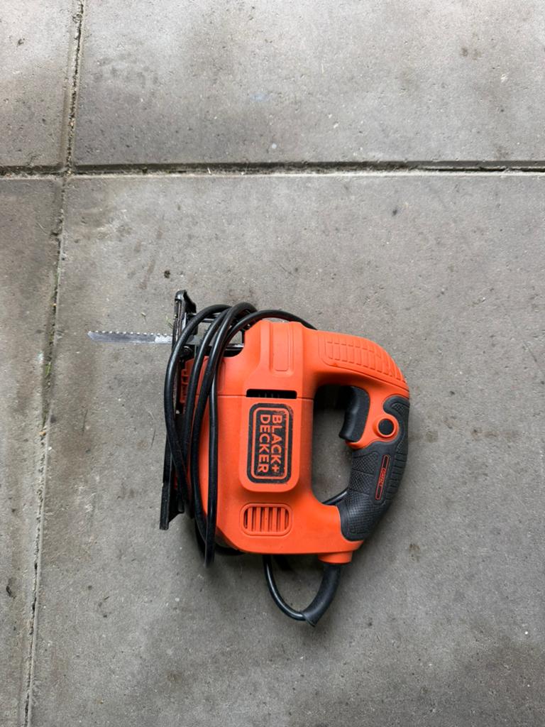 Black & decker decoupeerzaag, Decoupeerzaag, Ophalen of Verzenden, Zo goed als nieuw, 30 tot 70 mm