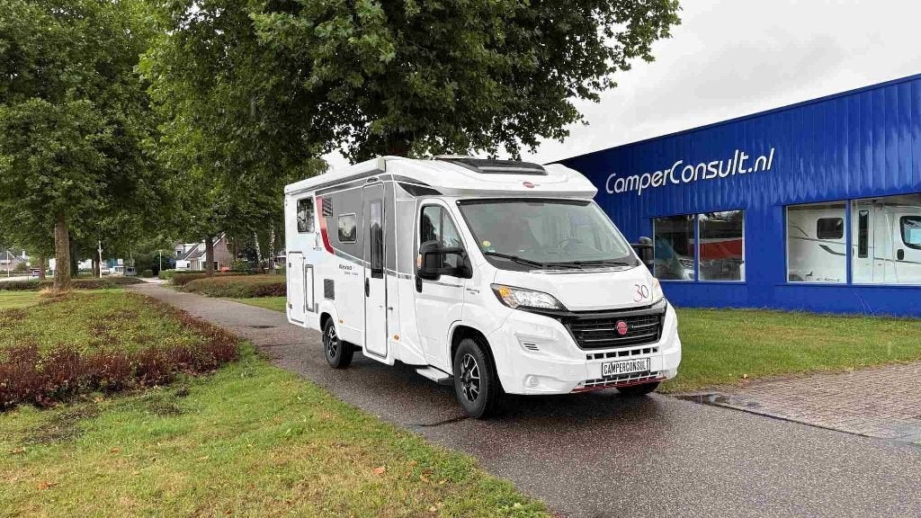Burstner Nexxo t 690 Automaat 150 pk enkele bedden 2 x airco, Automaat, Luifel, Fiat, Bedrijf