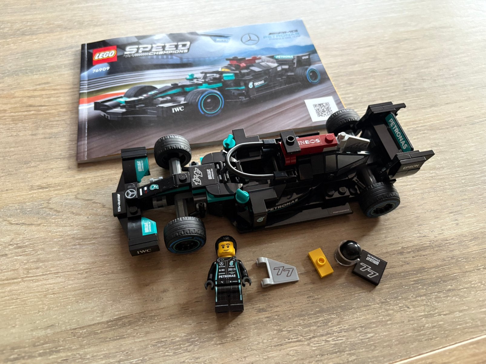 Lego speed champions 76909  F1 W12 E Performance  Volledige, Kinderen en Baby's, Ophalen of Verzenden, Zo goed als nieuw