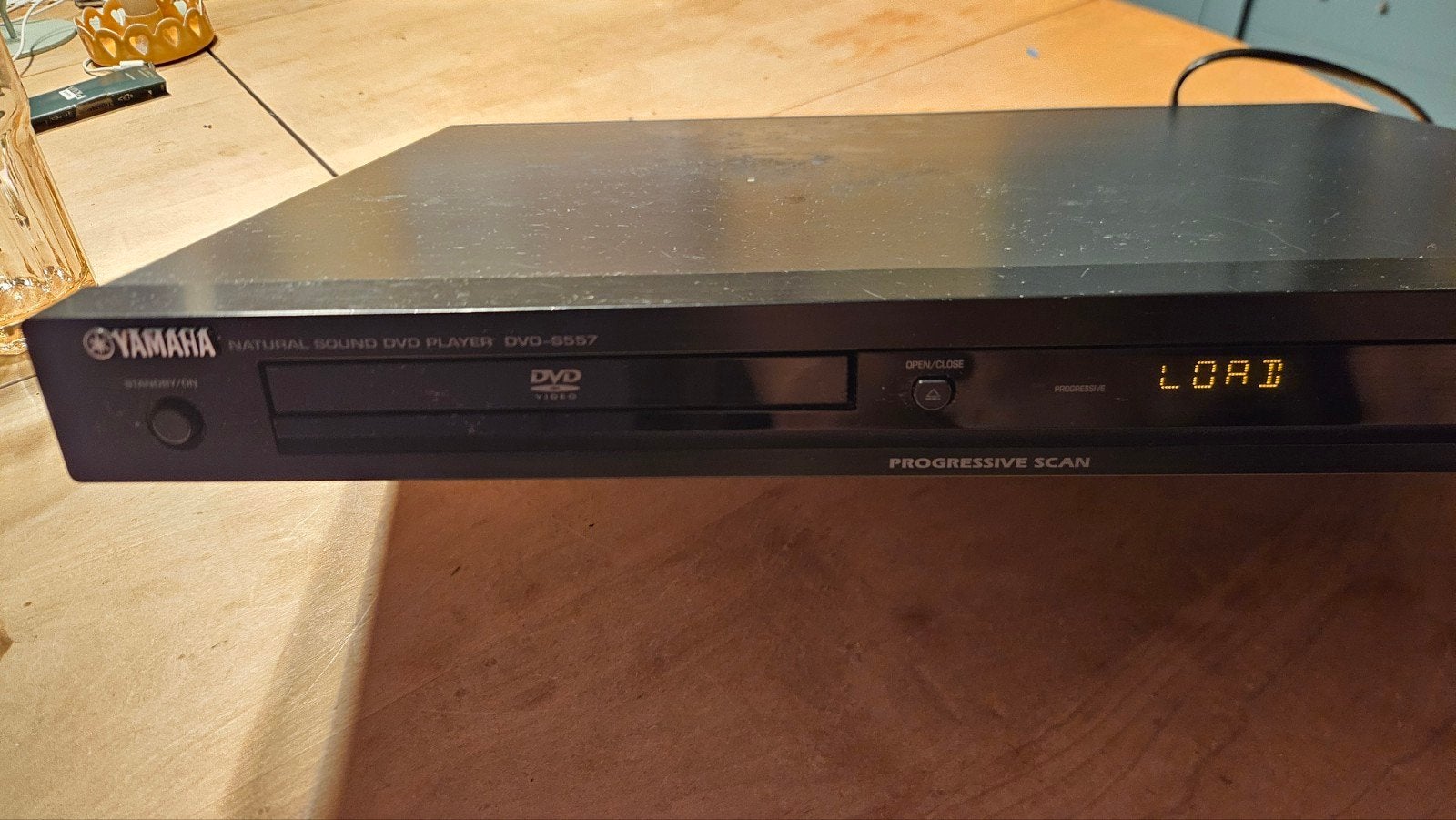 Yamaha DVD-S550 Natural Sound DVD/CD-speler + remote, Ophalen