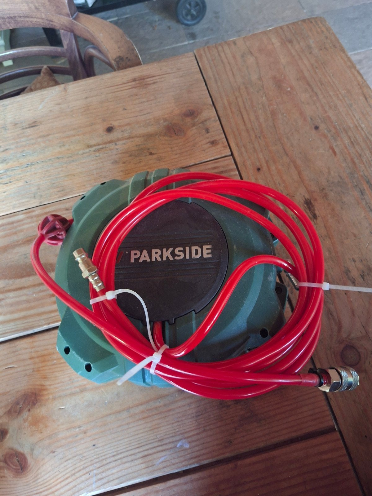 Parkside PDST 10 B3 Luchtslanghaspel - Zo goed als nieuw, Ophalen, Zo goed als nieuw