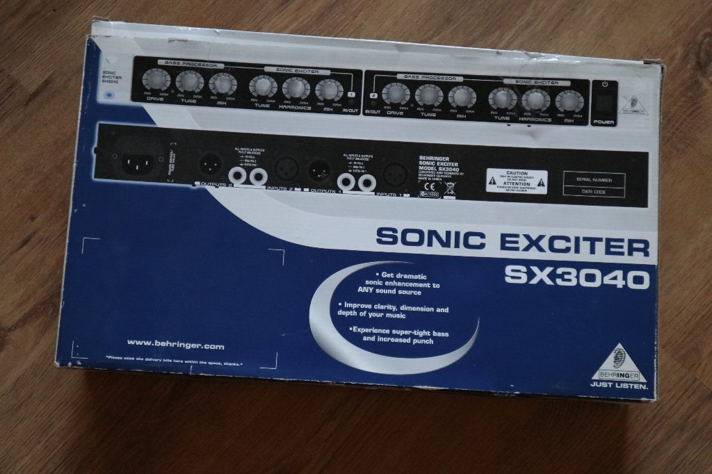 BEHRINGER SONIC EXCITER SX3040, Ophalen of Verzenden, Nieuw