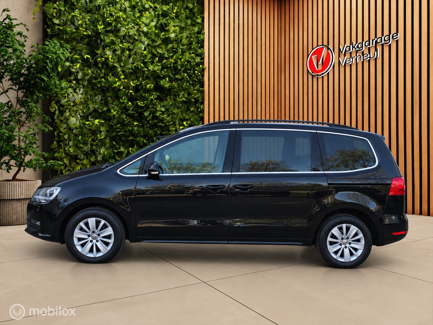 Volkswagen Sharan 1.4 TSI ✅150Pk ✅Automaat ✅7 Zit ✅T, Auto's, Euro 5, 4 cilinders, 7 stoelen, Zwart