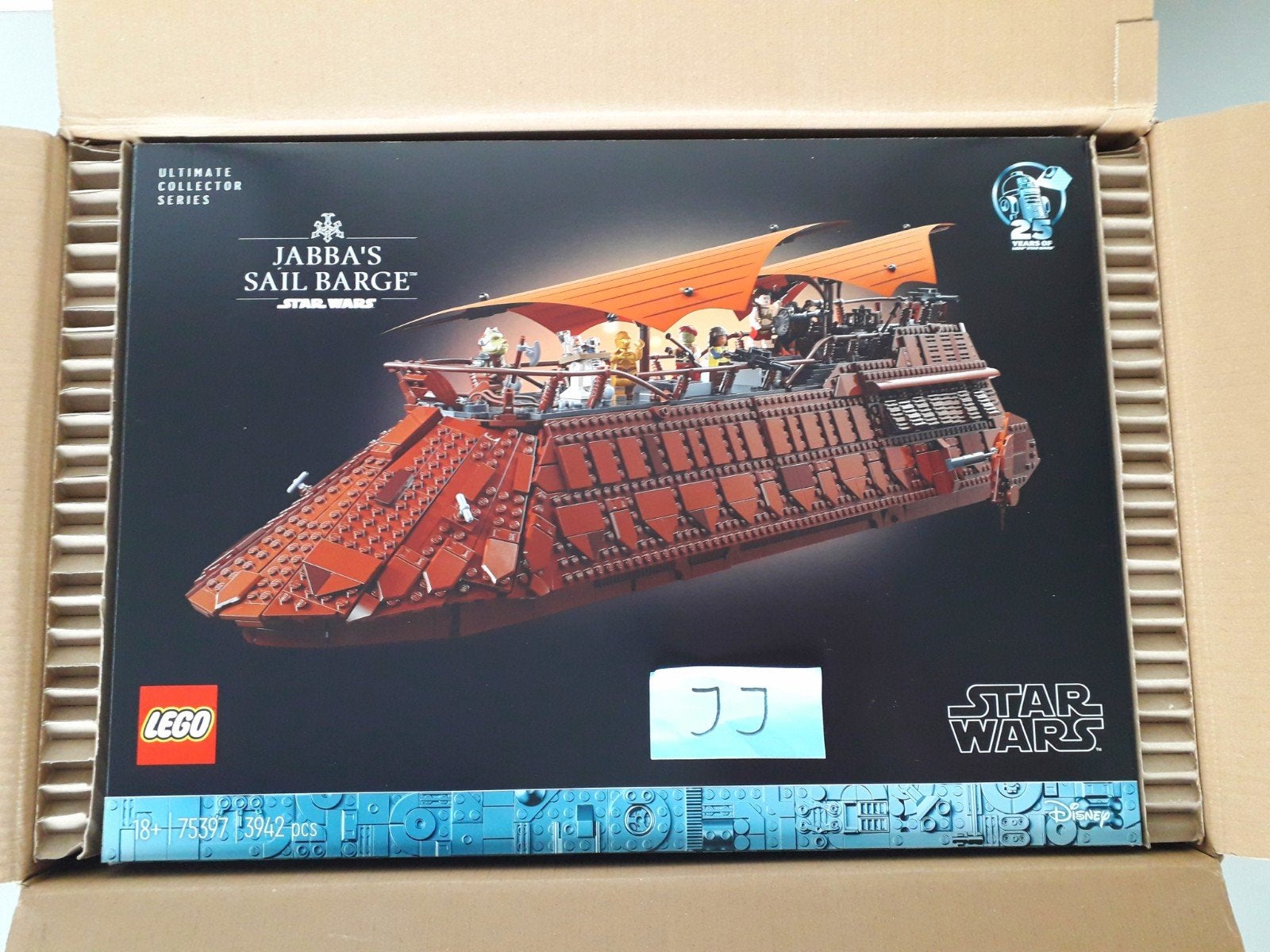 🆕 LEGO 75397 Star Wars Jabba's Sail Barge, Star Wars, Nieuw, Ophalen of Verzenden, Complete set
