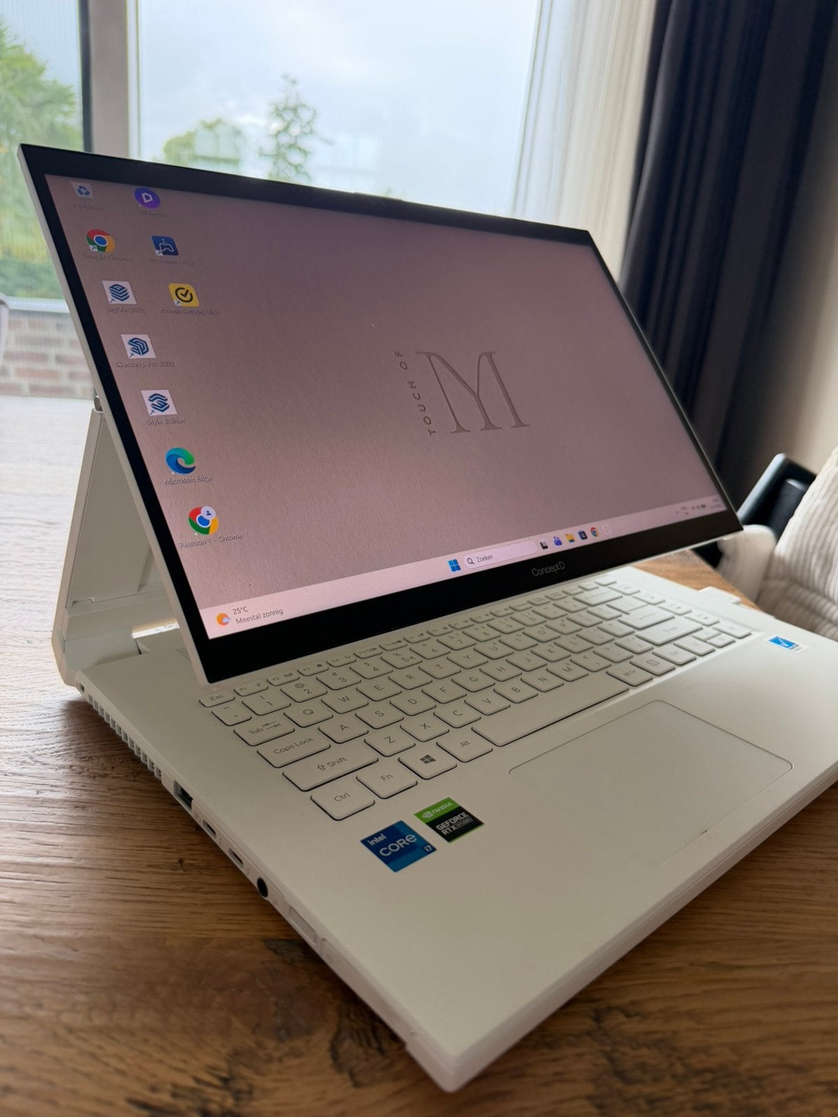 Acer ConceptD 7 Ezel 4K Touch | RTX 3080 | i7 | 32GB | Wacom, 2 tot 3 Ghz, Ophalen of Verzenden, Zo goed als nieuw, SSD