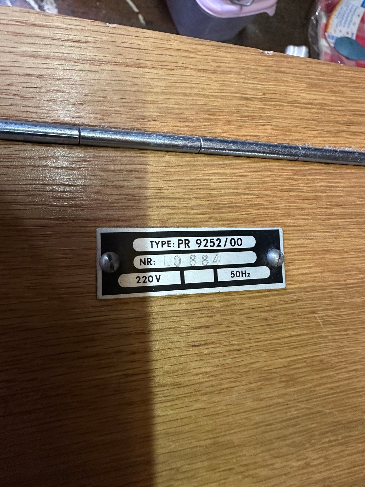 Vintage Philips PR 9252/00 Houten Kistje multimeter, Antiek en Kunst, Ophalen of Verzenden