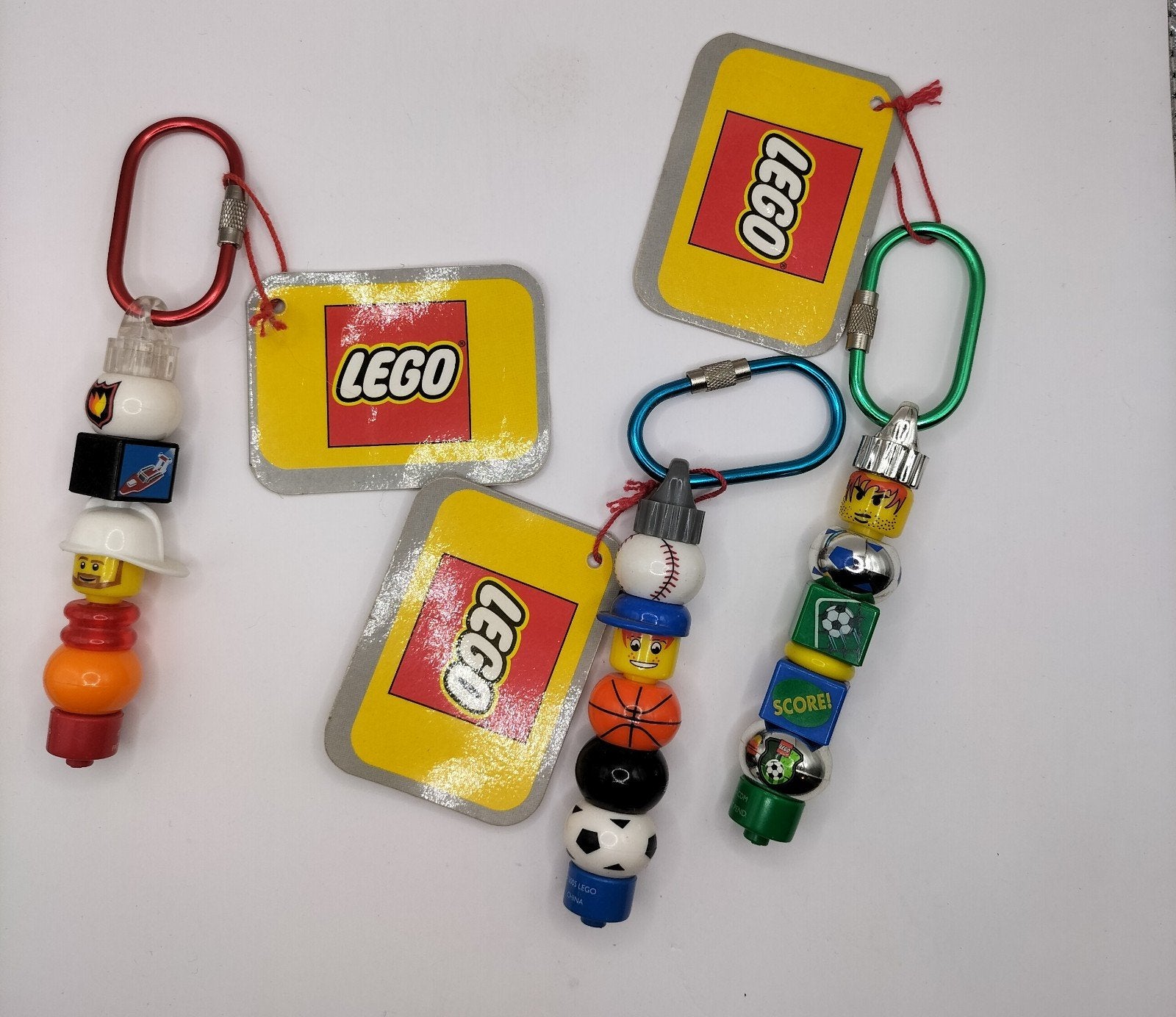 LEGO Sleutelhangers: Rescue, All-Sports, Soccer, Ophalen of Verzenden, Nieuw, Overige typen