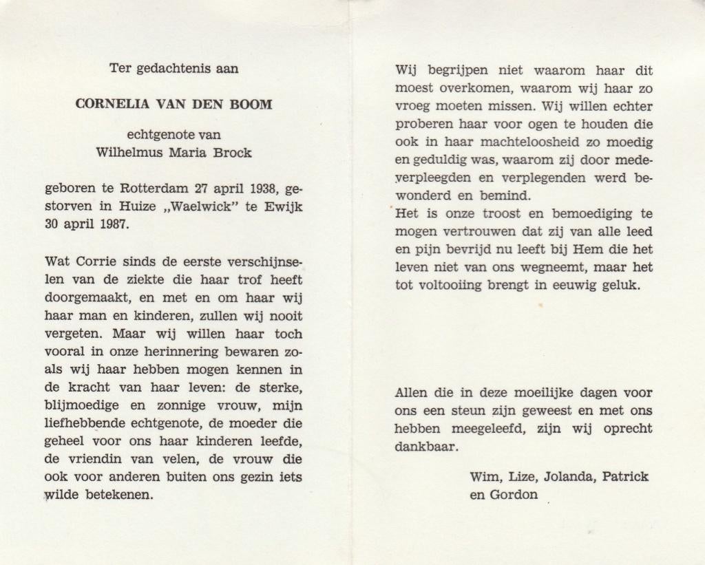 bidprentjes +brabant-v den boom-booms-boonekamp-borghans, Ophalen of Verzenden, Bidprentje