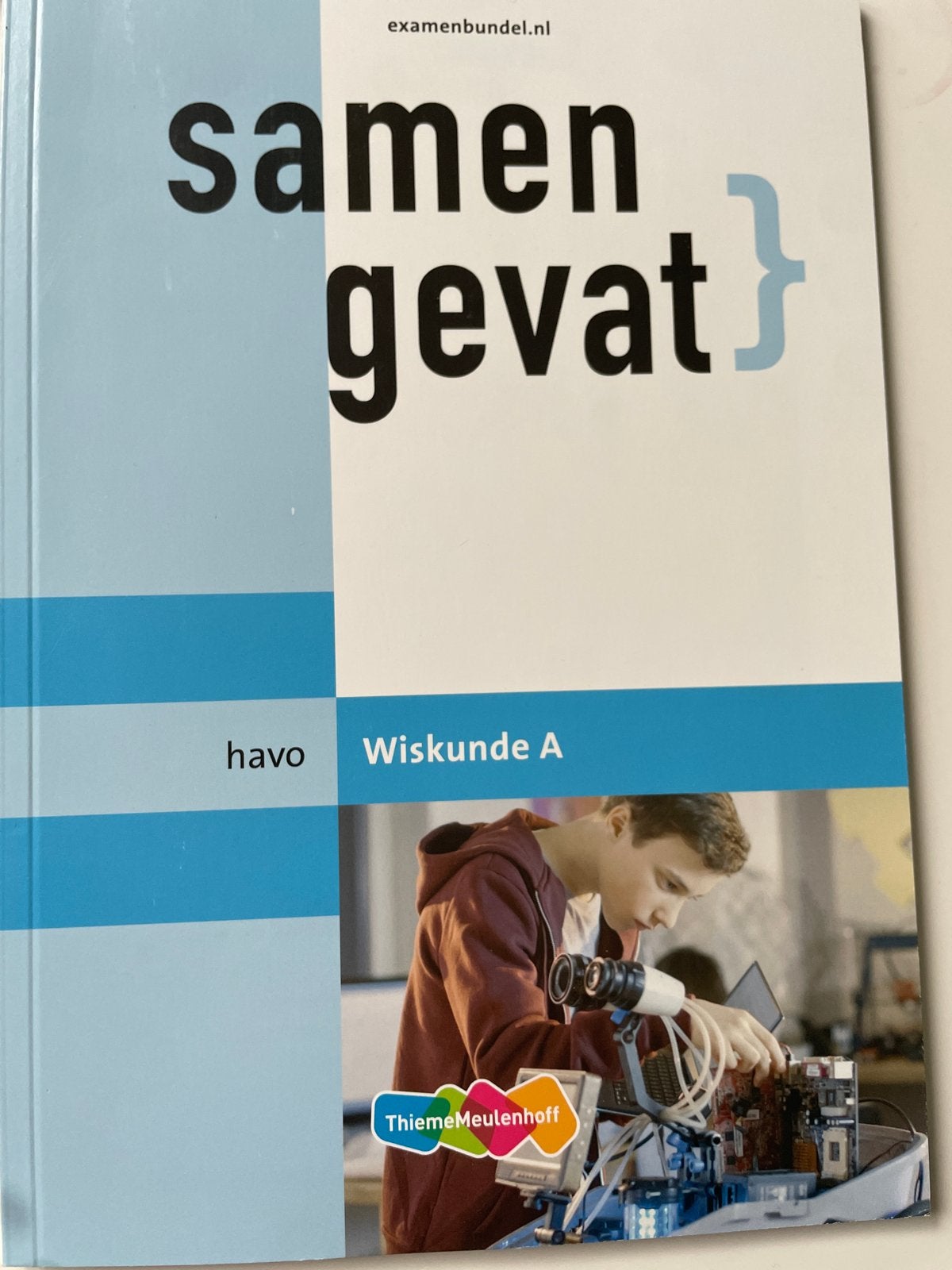 Samengevat havo Wiskunde A - Examenbundel, Boeken, Ophalen of Verzenden, Beta, Zo goed als nieuw, Overige niveaus