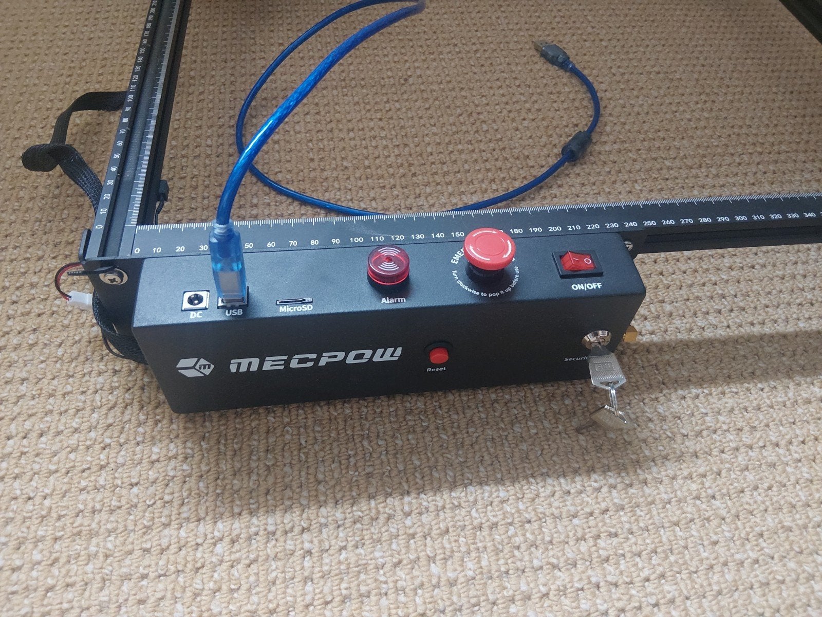 macpow laser 5 w, Ophalen, Zo goed als nieuw