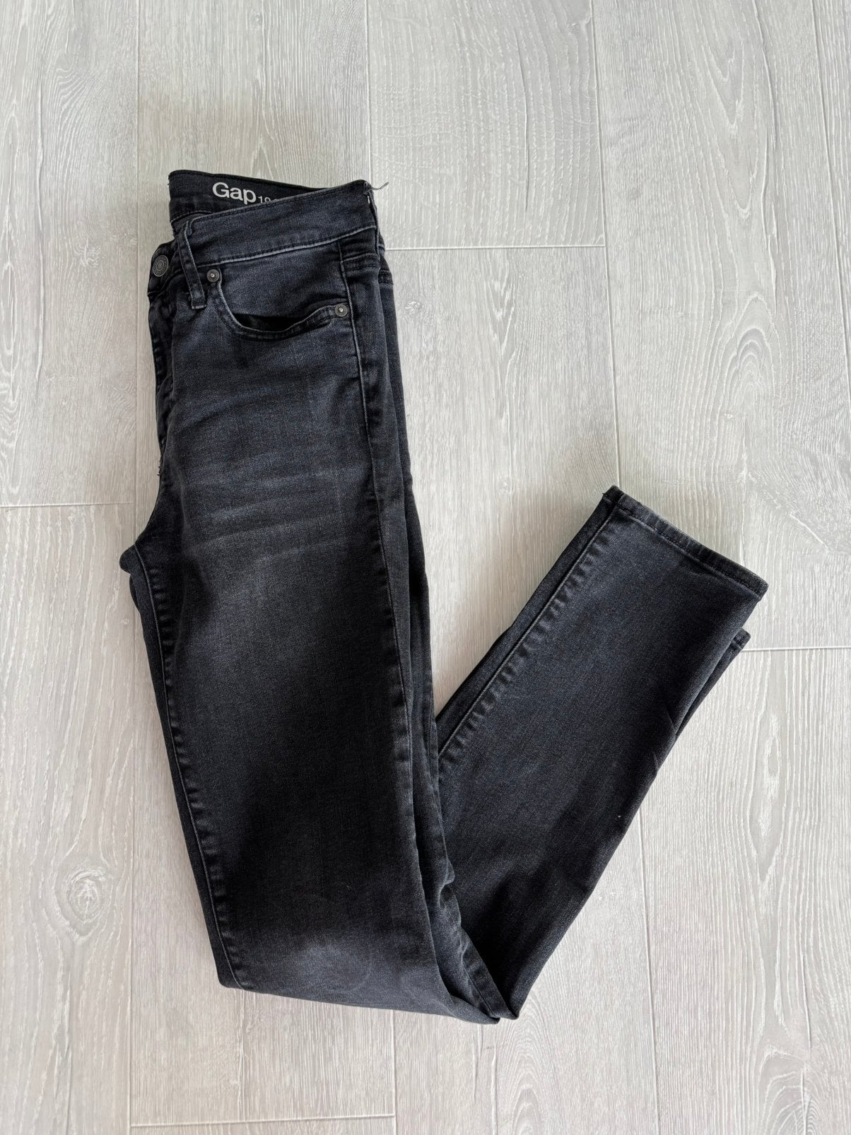 GAP Resolution Slim Straight Jeans 28, Ophalen of Verzenden, Zo goed als nieuw, Zwart, W28 - W29 (confectie 36)