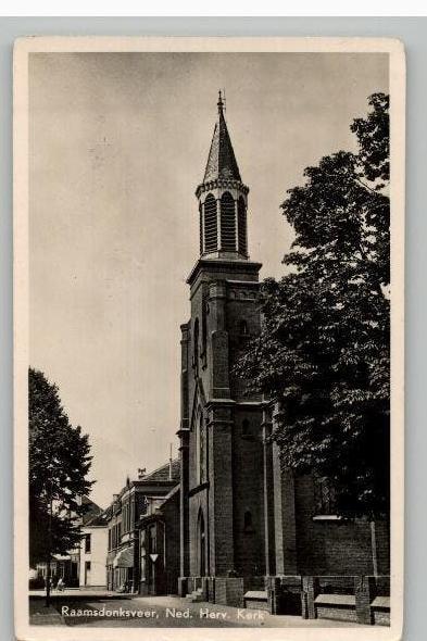 Raamsdonksveer Ned herv kerk st 1956