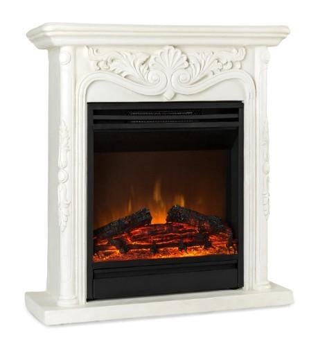 Lienz 1800W 60cm Elektrische Haard met Ombouw Wit, Elektrische haard, ., Ophalen of Verzenden, .