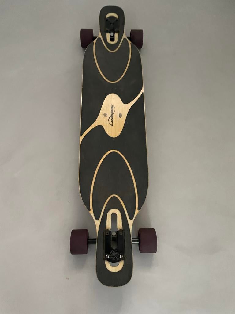 Loaded Dervish Sama Flex 2 Longboard z.g.a.n., Sport en Fitness, Skateboarden, Zo goed als nieuw, Skateboard, Longboard, Ophalen