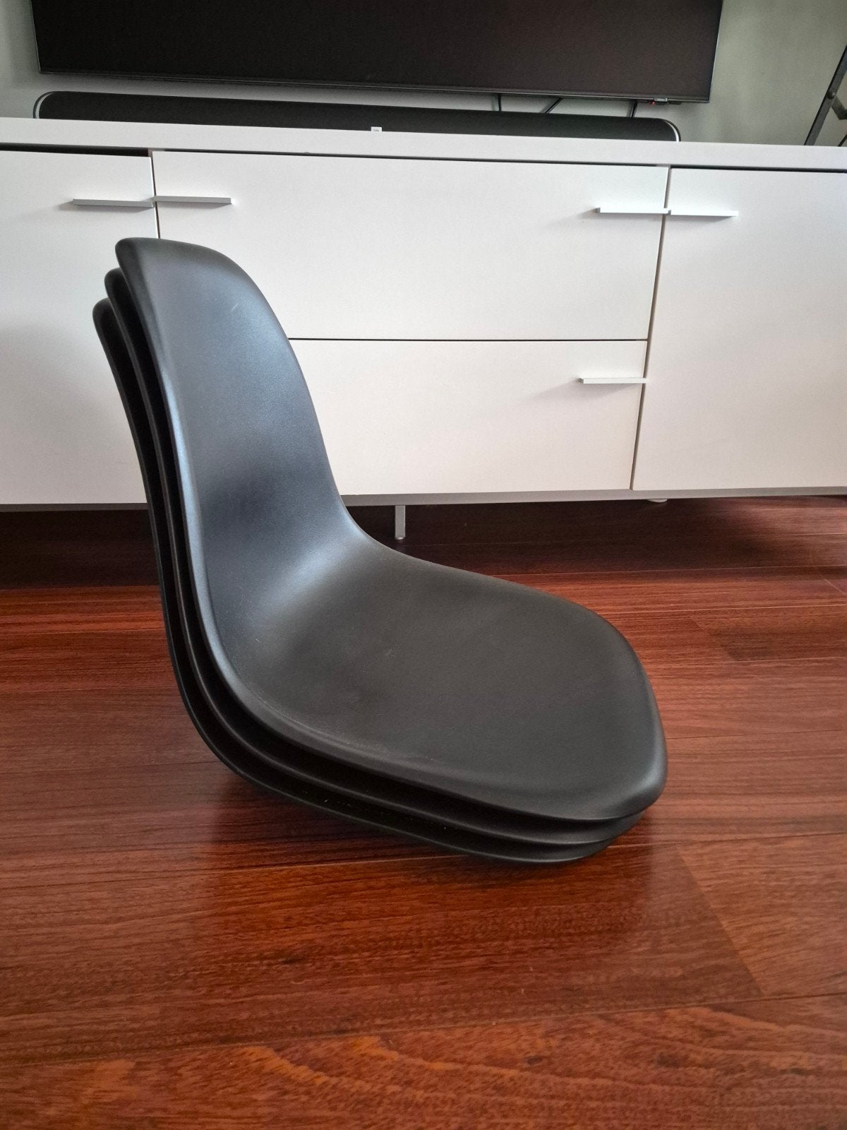 Kubikoff-like stoelzittingen - GRATIS, Huis en Inrichting, Stoelen, Ophalen, Kunststof, Drie, Zwart