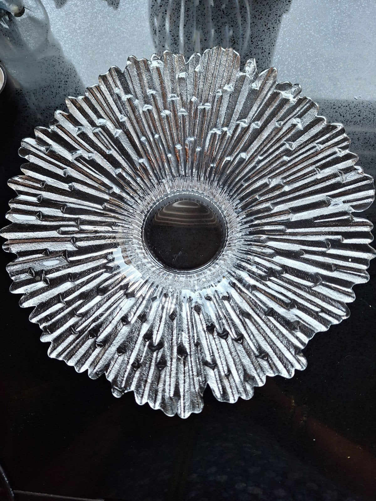 Vintage Glazen Schaal 'Revontulet' door Tauno Wirkkala, Schaal, Ophalen of Verzenden, Overige vormen, Glas
