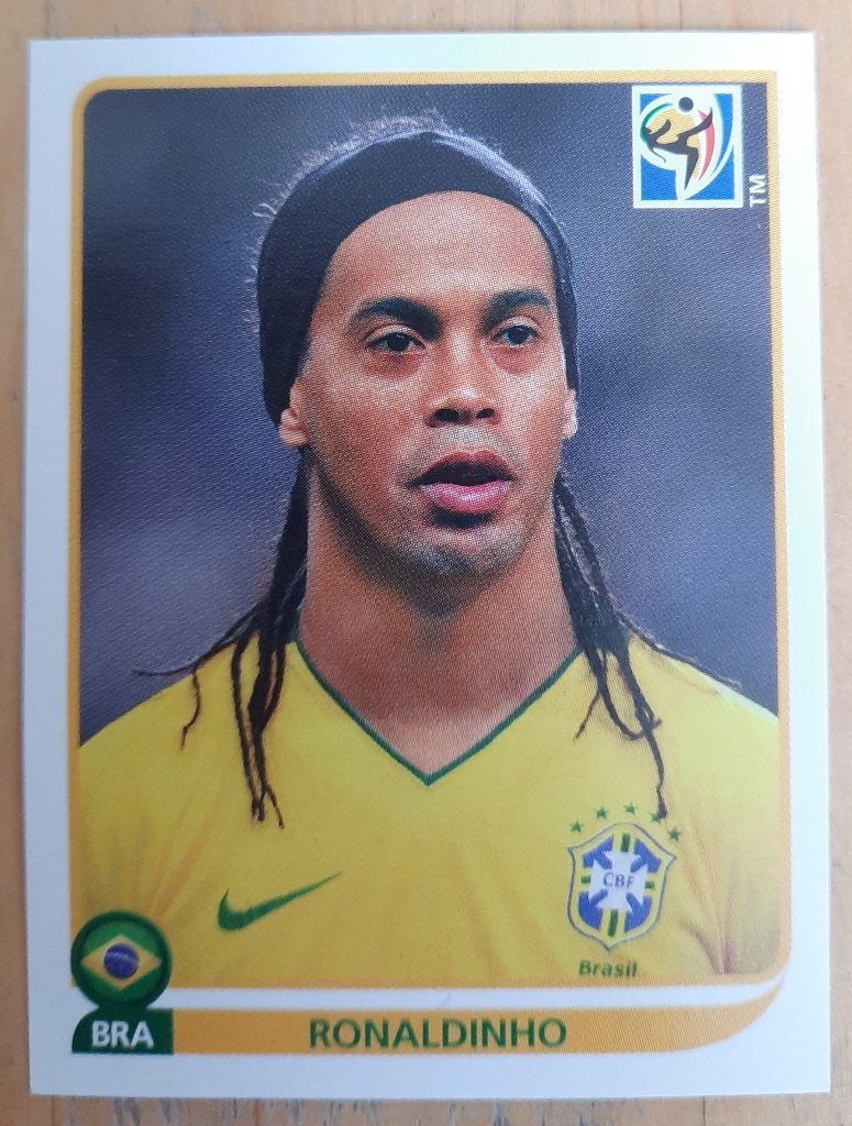 RONALDINHO - STICKER, Ophalen of Verzenden, Zo goed als nieuw, Buitenlandse clubs, Poster, Plaatje of Sticker