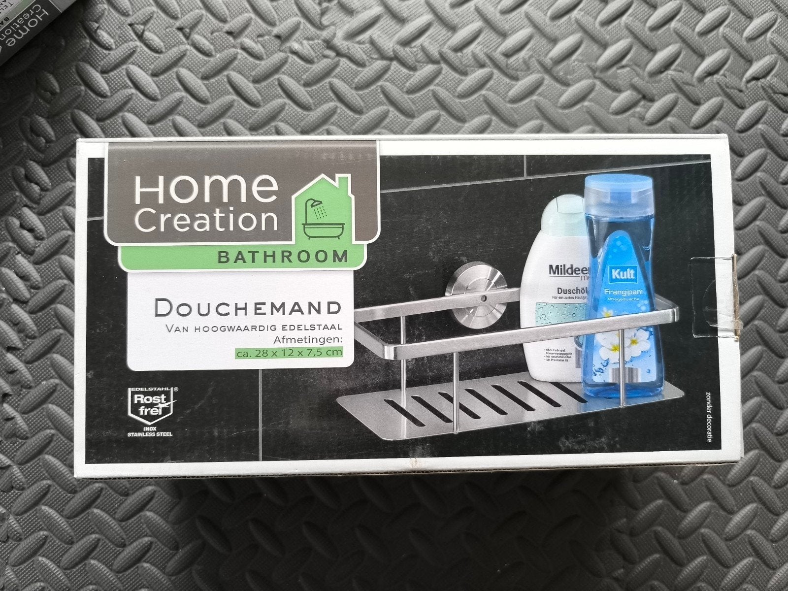 Douchemand van RVS, Ophalen of Verzenden, Nieuw, Zilver, Badkamerrek