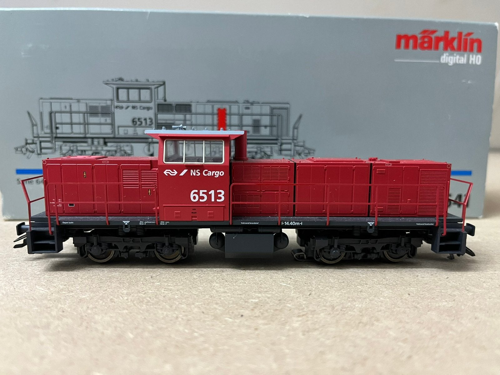 Marklin 37641 NS Cargo 6400, Wisselstroom, Locomotief, Ophalen of Verzenden, Zo goed als nieuw