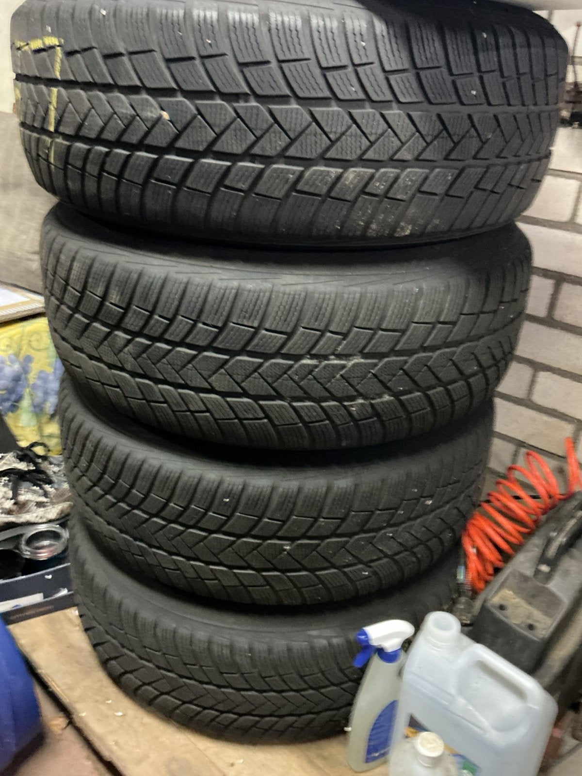 Volvo XC 60 winterbanden met velgen, Ophalen, 18 inch, Winterbanden, 235 mm
