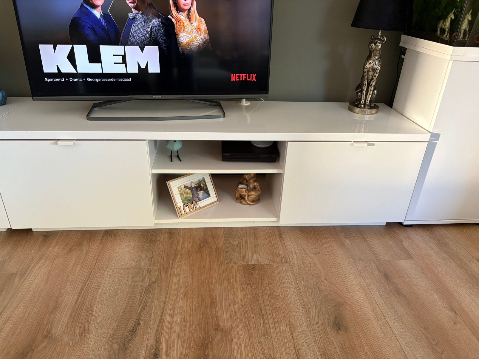 Tv meubel, Ophalen, Gebruikt, 150 tot 200 cm, Minder dan 100 cm