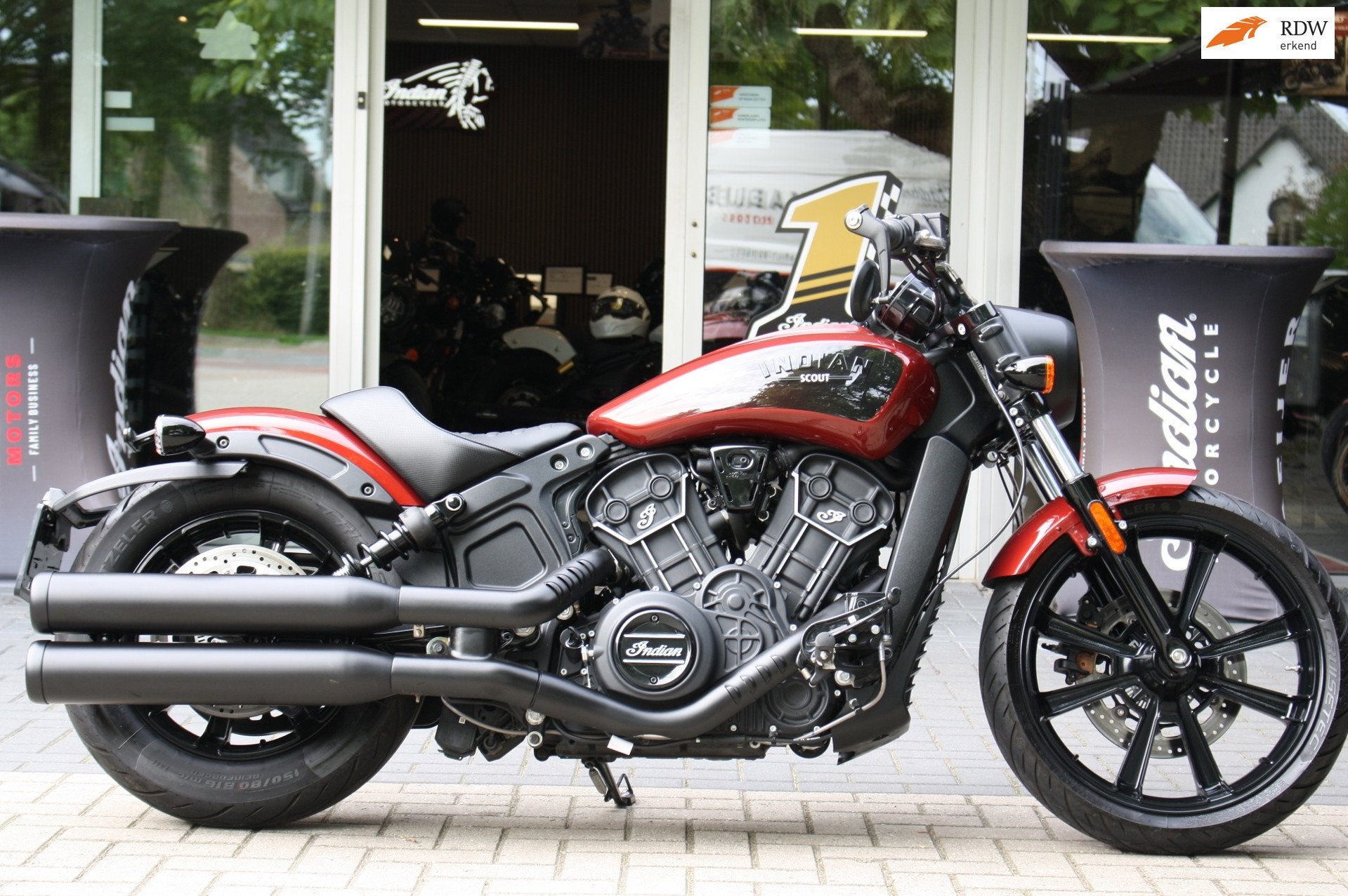 Indian Chopper 69 Scout Rogue , 1e eigenaar , 24 maanden gar, 1133 cc, Overig, Gebruikt, Bedrijf
