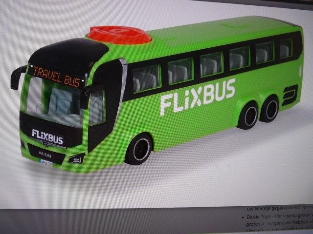 groene flixbus Dickie Toys - MAN Lion's Coach  Nieuw, Ophalen of Verzenden, Nieuw, Jongen of Meisje