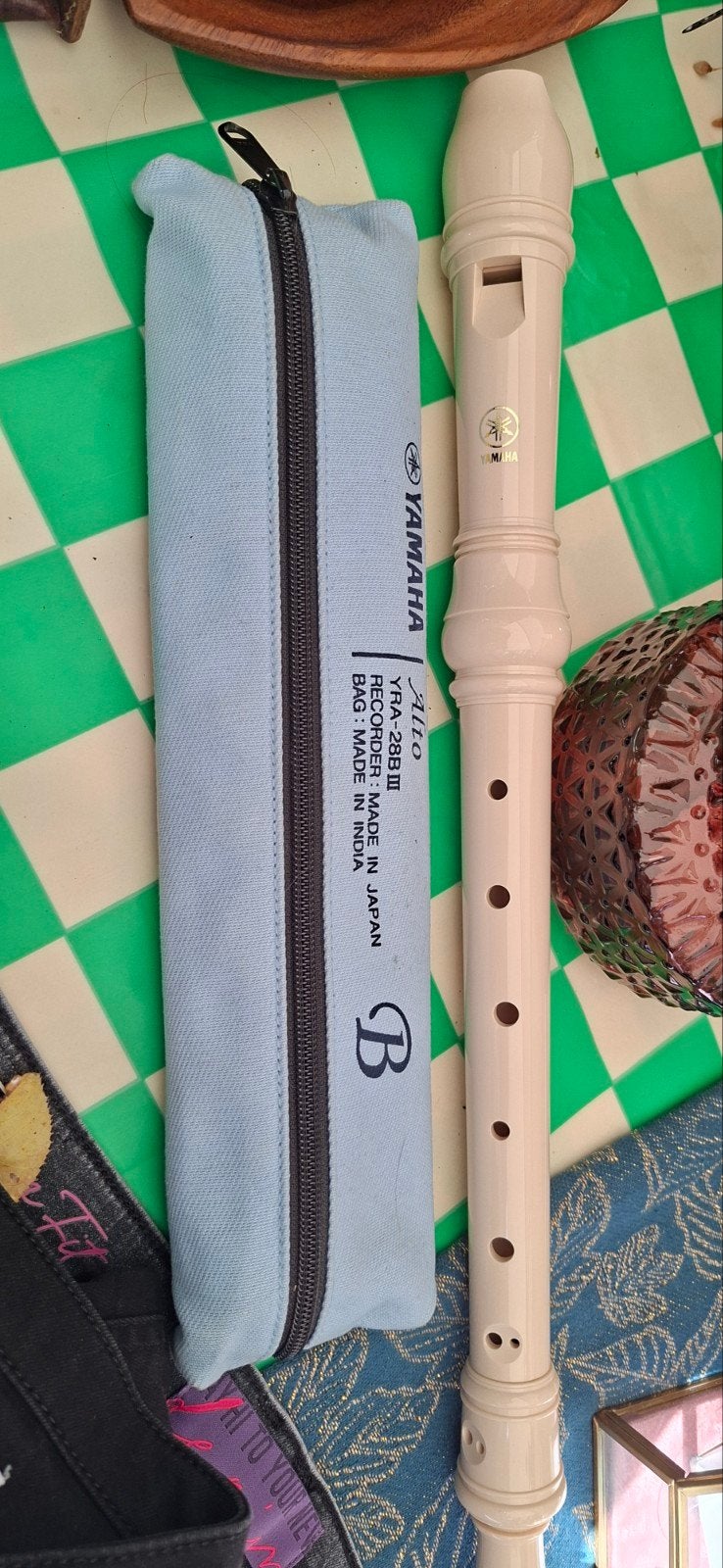 Nieuwe Yamaha alt blokfluit YRA-28BIII met hoes, Muziek en Instrumenten, Ophalen of Verzenden, Nieuw, Alt, Kunststof