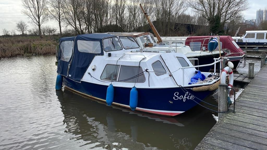VERKOCHT - Doerak 650  - Ruime Boot, Ophalen, Gebruikt, Staal, Binnenboordmotor