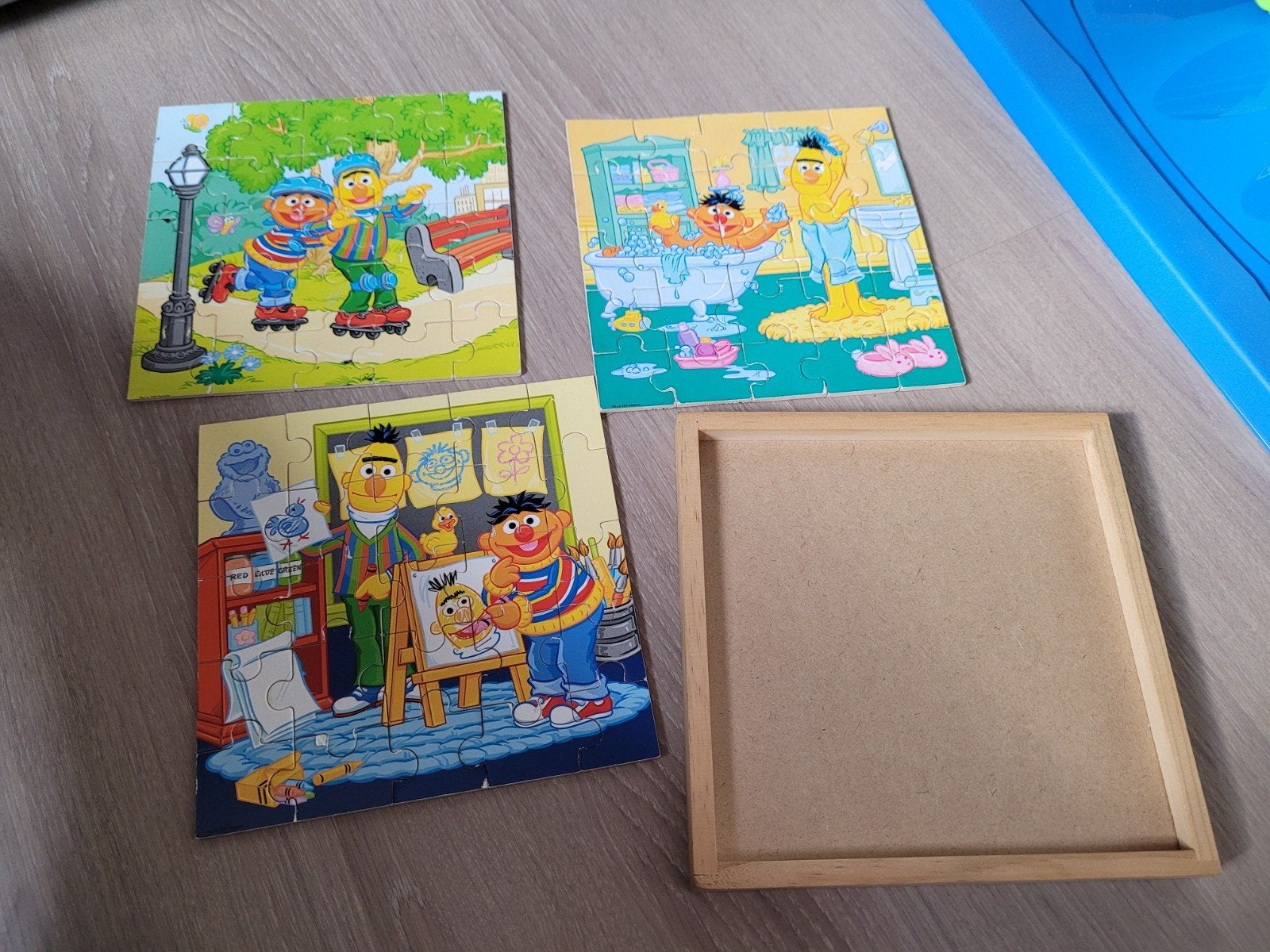 Sesamstraat puzzel, Ophalen of Verzenden, Gebruikt, Puzzelen