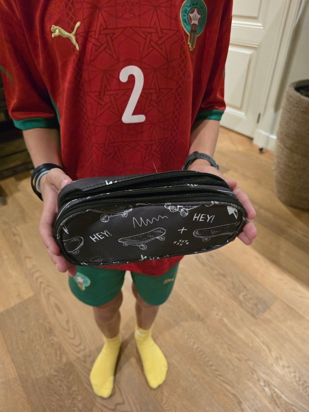 Etui skateboard, Ophalen, Zo goed als nieuw