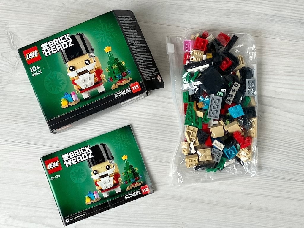 Lego 40425 - Brick Headz 112 'Nutcracker', BrickHeadz, Lego, Ophalen of Verzenden, Zo goed als nieuw