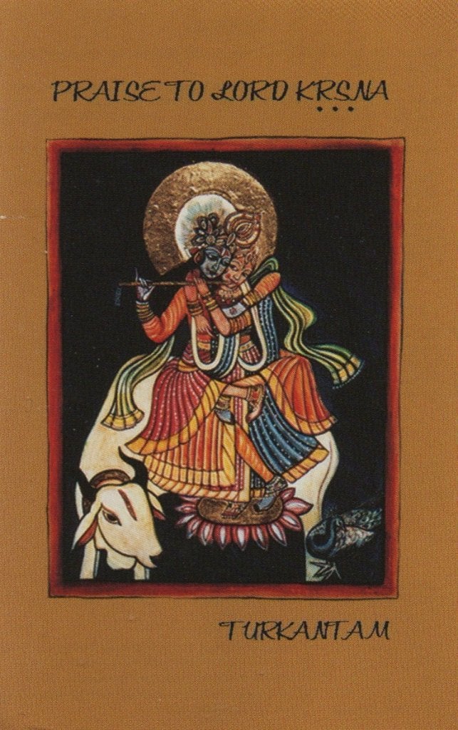 Cassettebandje Turkantam – Praise To Lord Krsna, Ophalen of Verzenden, Gebruikt, 1 bandje