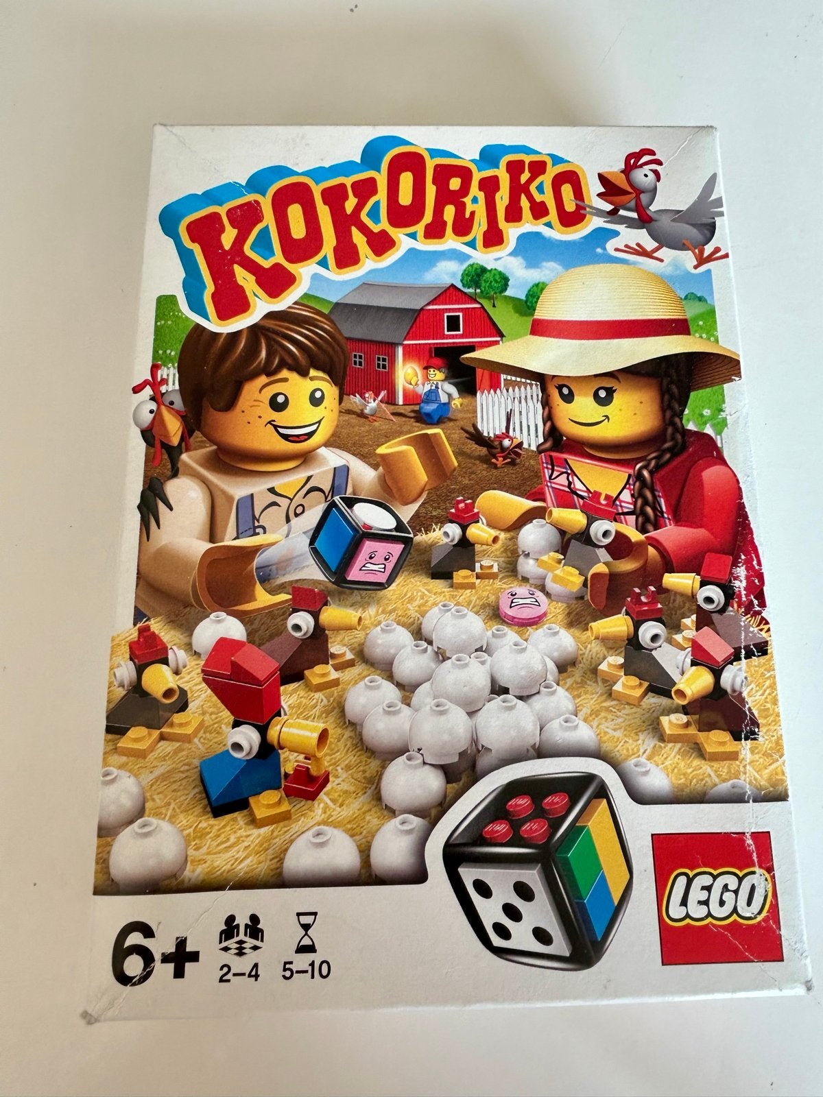 Lego Kokoriko Bordspel - Compleet met Doos en Instructies, Gebruikt, Overige thema's, Lego, Overige typen